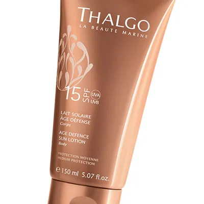 THALGO Omlazující opalovací tělové mléko SPF 15