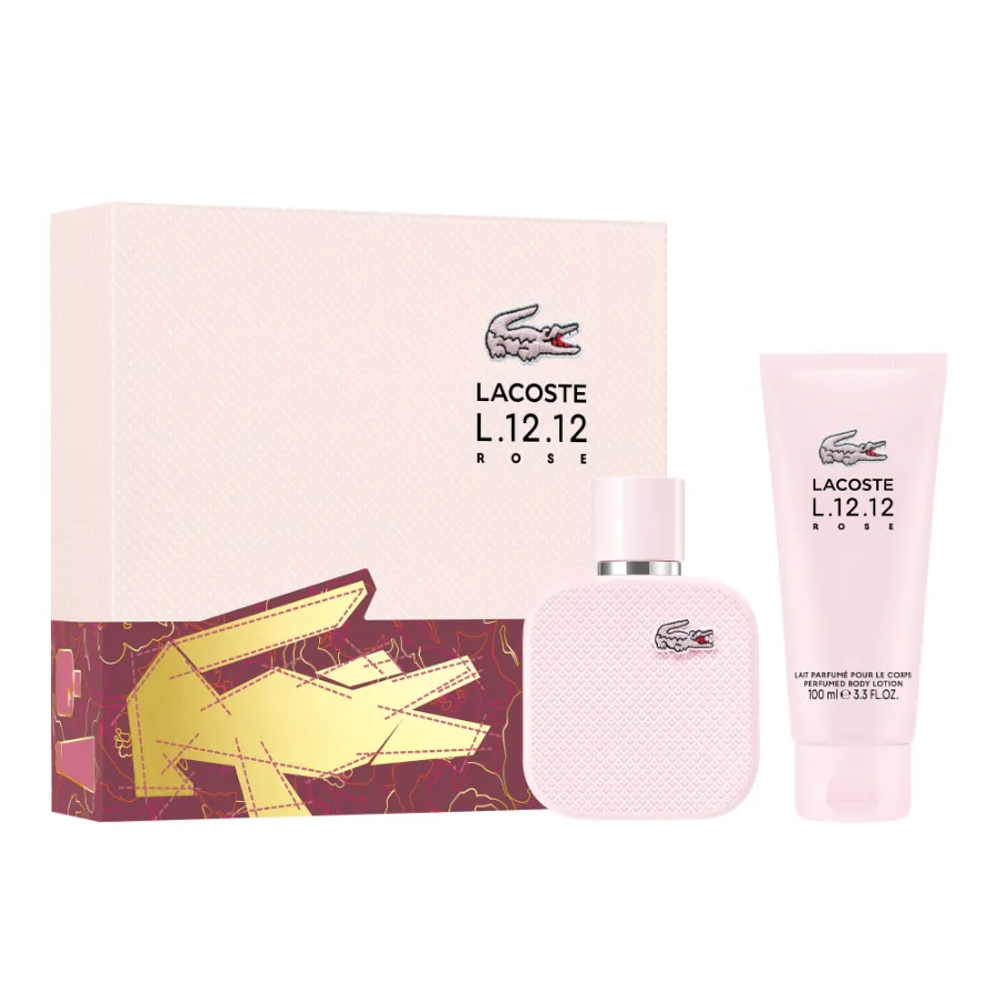 LACOSTE L.12.12 Rose dárkový set pro ženy