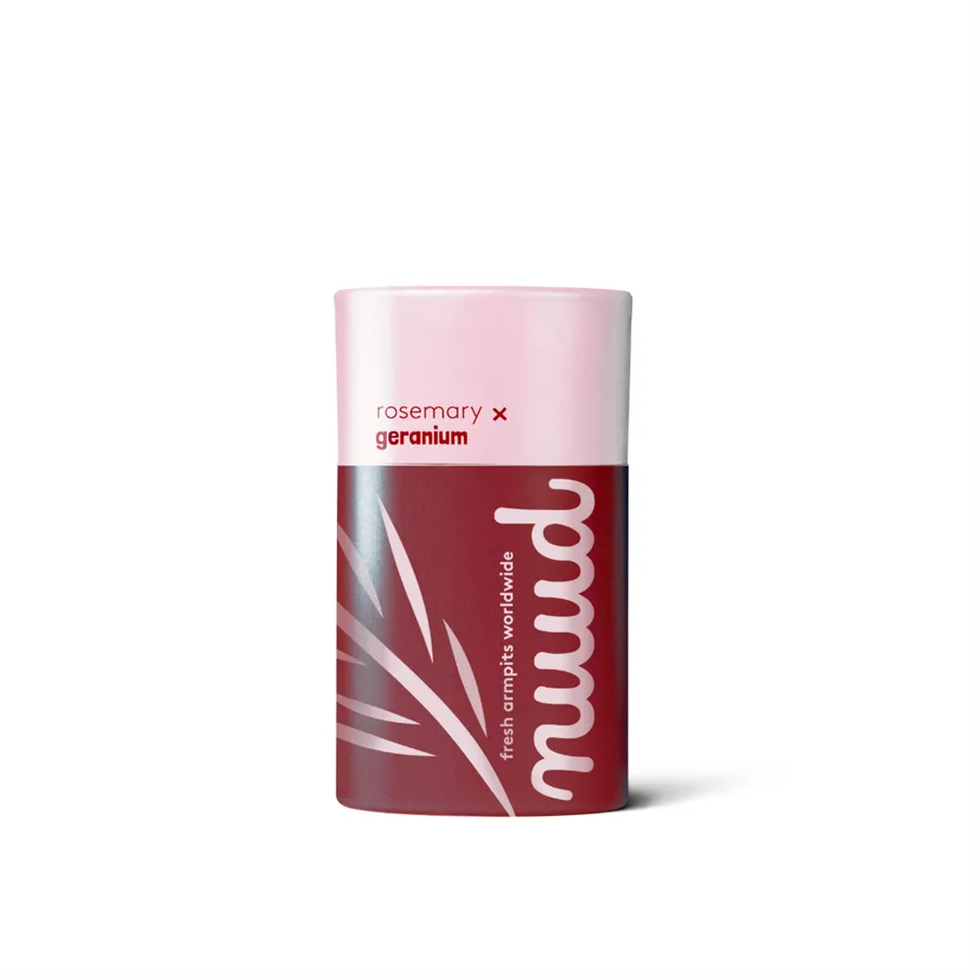 NUUD Přírodní tuhý deodorant rozmarýn a pelargonie